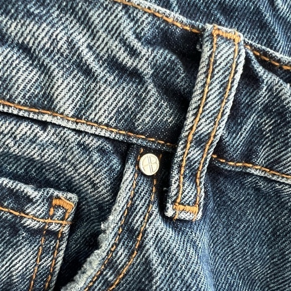 Anine Bing Sonya Mid-Rise Jeans Blue - Picture 14 of 15